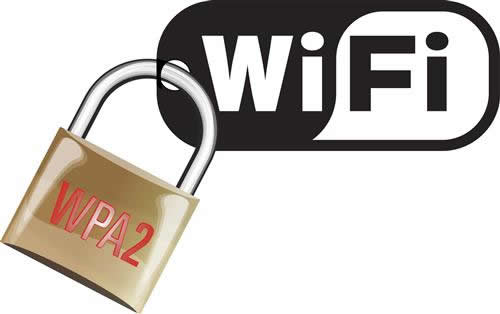 logo wifi wpa2 lock