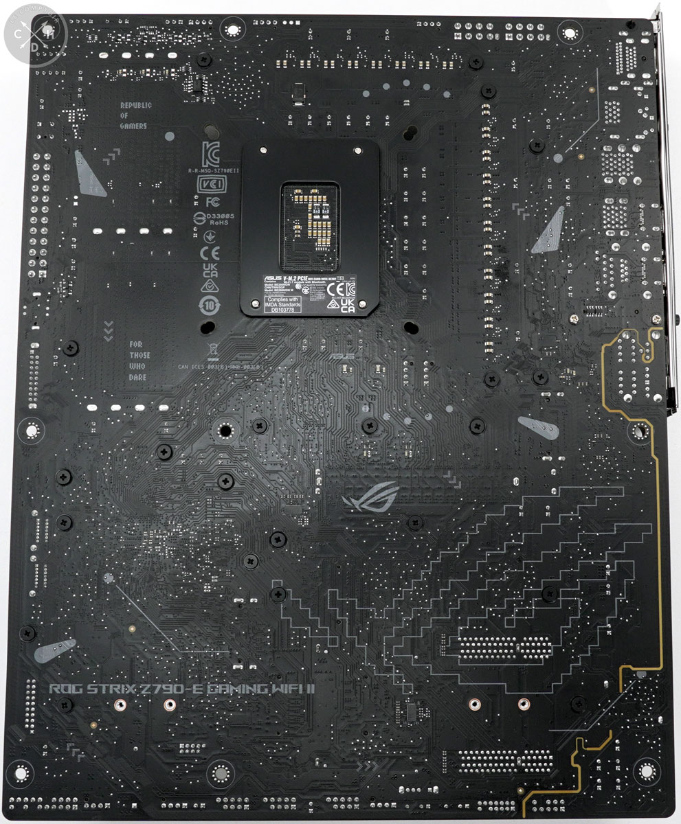 asus strix z790 e gaming wifi 2 arriere t